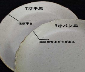 土灰7寸パン皿 仲田製陶 笠間焼画像