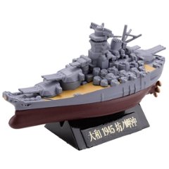 連合艦隊旗艦 大和 三笠編 ワールドシップデフォルメ4 カプセルQミュージアム 全6種コンプリートセット 海洋堂 カプセルトイ ガチャガチャ ガシャポン ガチャポン 【新品同様品】画像