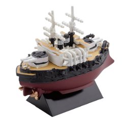 連合艦隊旗艦 大和 三笠編 ワールドシップデフォルメ4 カプセルQミュージアム 全6種コンプリートセット 海洋堂 カプセルトイ ガチャガチャ ガシャポン ガチャポン 【新品同様品】画像