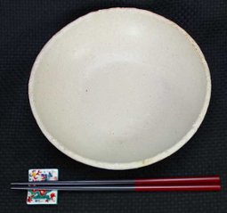 土灰浅鉢(大) 仲田製陶 笠間焼の画像