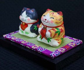 福々夫婦猫　河辺花衣 作画像