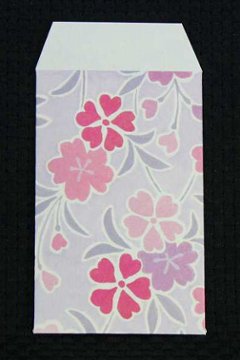 おしゃれポチ袋　和柄ぽち袋　桜　なんと1枚販売　京都くろちく画像