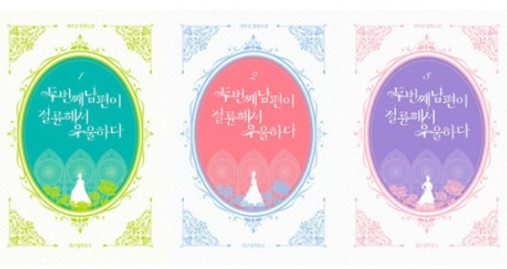小説/騙されて溺愛再婚しました!＜全3冊セット＞　韓国版　Jimmysin　韓国書籍画像