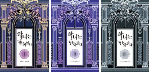 小説/悪女は変化する＜全3冊セット＞　韓国版　NUNOIZ　韓国書籍の画像
