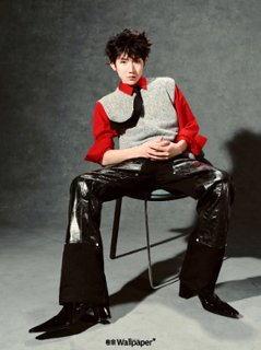 雑誌/ Wallpaper 巻宗雜志 2024年4月刊 中国版　王源（ワン・ユエン/TFBOYS）：表紙！記事掲載！ ウォールペーパー　中国雑誌画像