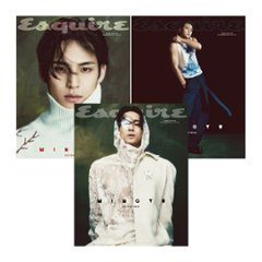 【メール便送】雑誌/ESQUIRE 2024年12月 ※表紙3種類ランダム発送 韓国版 SEVENTEEN ミンギュ：表紙！SEVENTEEN ミンギュ、ピョン・ウソク、ソン・ゴニ：記事掲載！韓国雑誌の画像