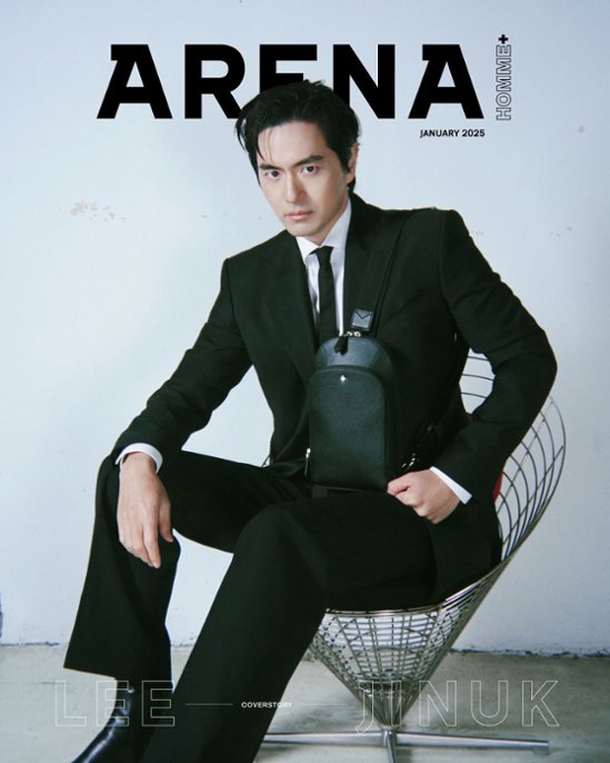 【メール便送料無料】雑誌/ ARENA HOMME+ 2025年1月 ※表紙3種類ランダムで発送 韓国版 イ・ジヌク：表紙！記事掲載！韓国雑誌画像