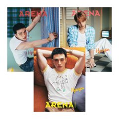 【メール便送料無料】雑誌/ ARENA HOMME+ 2025年6月 ※表紙3種類ランダムで発送 韓国版 Stray Kids ヒョンジン：表紙！記事掲載！韓国雑誌の画像