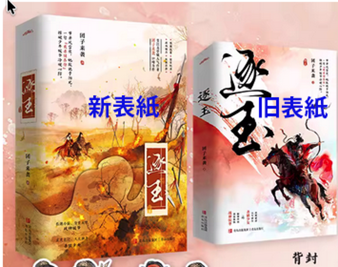 ドラマ小説/逐玉 (全2冊) 中国版 　团子来袭　中国書籍画像