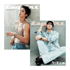 【メール便送料無料】雑誌/ ESQUIRE 2025年7月 ※表紙2種類ランダム発送 韓国版 パク・ボゴム：表紙！記事掲載！韓国雑誌 エスクワイアの画像