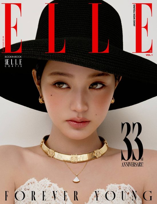 【メール便送料無料】雑誌/ ELLE 2025年11月 ※表紙3種類ランダムで発送 韓国版 IVE チャン・ウォニョン：表紙！記事掲載！韓国雑誌 エル画像