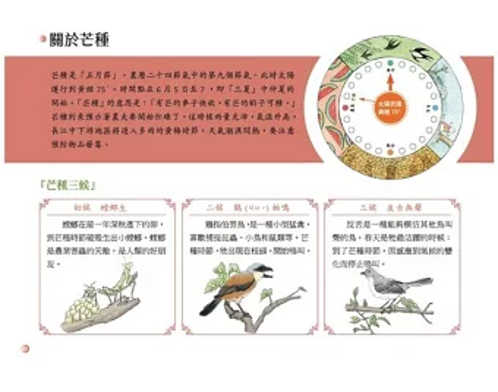 絵本/ 給孩子的二十四節氣：夏 台湾版 劉興詩 二十四節気 台湾書籍画像
