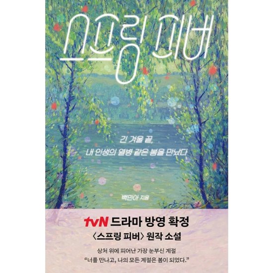 小説/スプリング・フィーバー　韓国版 ペク・ミナ　韓国書籍画像