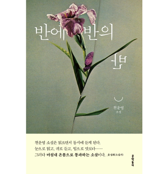 小説/半分の半分の半分　韓国版　チョン・ウニョン　韓国書籍画像