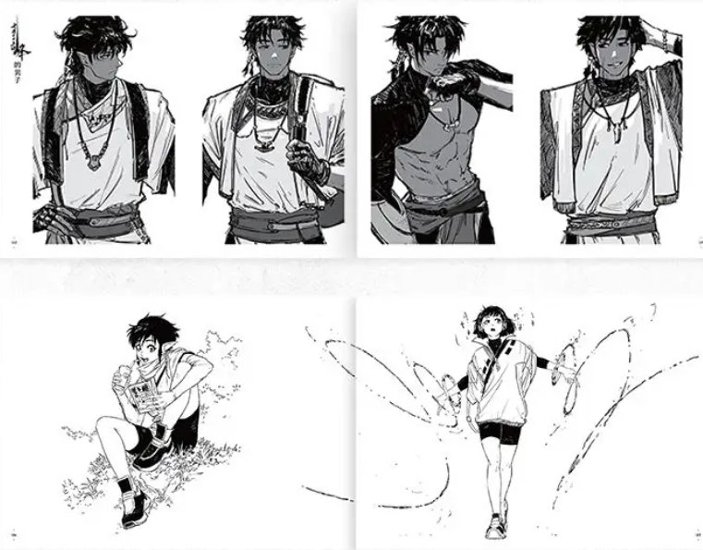 画集/ 賦神2：東方幻想芸術画集 中国版 666K信譞 Kan Liu 劉侃 イラスト 個人作品集 ビジュアルブック CGアート 中国書籍画像