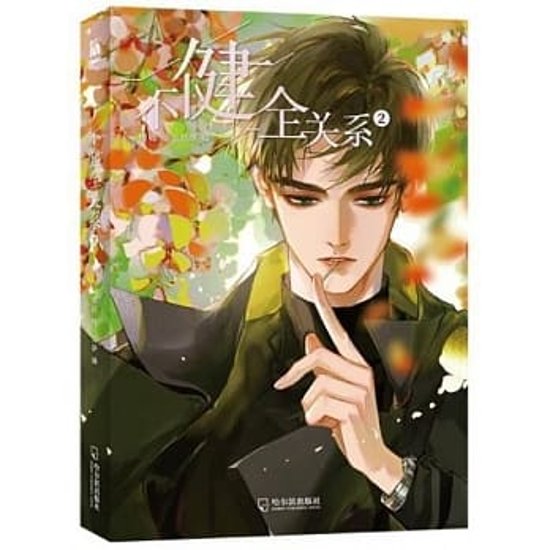 漫画/ 不健全關係（1+2)　中国版 不健全関係 棲硯 燈薩　コミック BL 耽画像