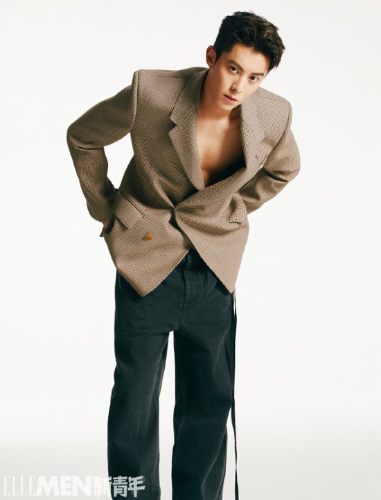 雑誌/ ELLEMEN睿士 新青年 2022年秋季刊 中国版　王鶴棣（ワン・ホーディー/Dylan Wang）：表紙！記事掲載！ エル・メン　中国雑誌 CHINA MAGAZINE画像