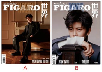 雑誌/ Madame FIGARO Hommes 費加羅雜志 2022年10月 中国版　任嘉倫（アレン・レン）：表紙二種類選択可！記事掲載！ マダムフィガロ オム　中国雑誌の画像