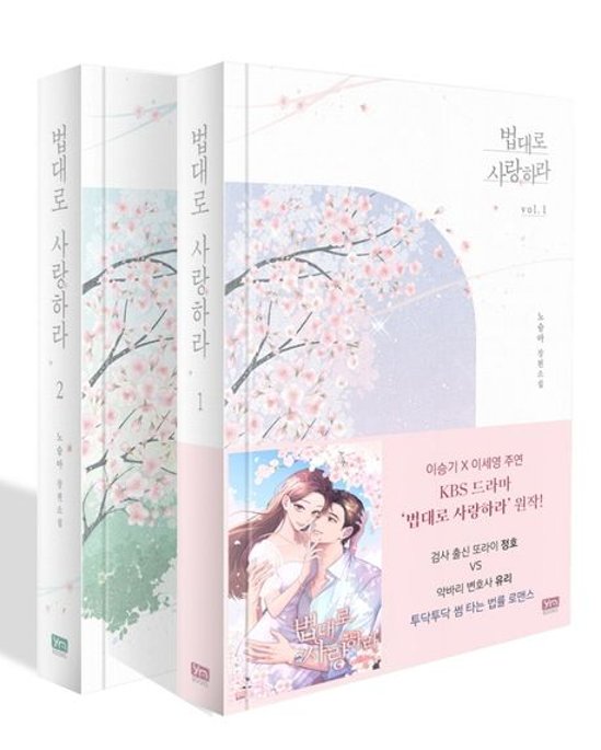 小説/法に従って愛せ＜全2冊セット＞韓国版　ノ・スンア画像