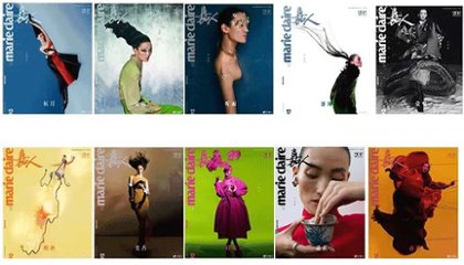 【メール便送料無料】雑誌/ Marie Claire 嘉人 2022年12月＜20周年記念号＞ 中国版　張麗娜（チャン・リーナー）：表紙十種類ランダム発送！記事掲載！ マリクレール　中国雑誌の画像