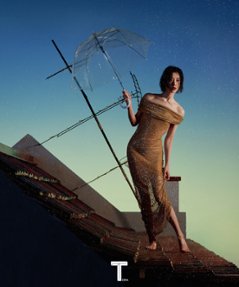 【メール便送料無料】雑誌/ T Magazine風尚志 錦綉 2023年4月 中国版　杜鵑（ドゥ・ジュアン）：表紙！記事掲載！ Tマガジン　中国雑誌画像