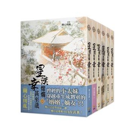 ドラマ小説/ 星漢燦爛 幸甚至哉（全六冊）台湾版　關心則亂　関心則乱　せいかんさんらん　Love Like The Galaxy　月升滄海　銀河のような愛　台湾書籍画像