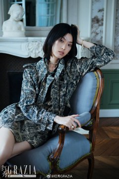 【メール便送料無料】雑誌/ 紅秀Grazia雜志 2023年7月B第618期 中国版　游天翼（ヨウ・ティエンイー）：表紙2種類ランダム発送！記事掲載！ グラッツィア　中国雑誌画像