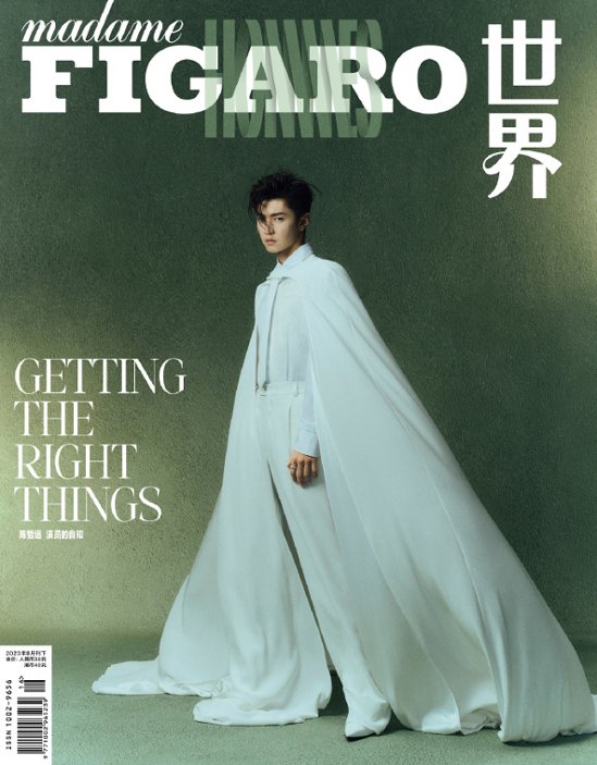 【メール便送料無料】雑誌/ Madame FIGARO Hommes 費加羅男士雜志 2023年8月 中国版　陳哲遠（チェン・ジャーユエン）：表紙2種類ランダム発送！記事掲載！ マダムフィガロ オム　画像