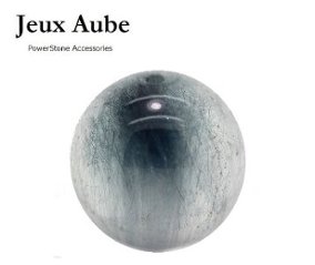 天使の羽が導く奇跡 ― ブルーアンフィボール 約11〜12mm 粒売り｜癒し・成功・健康運アップ 天然石パワーストーン通販 ジュ・オーヴの画像