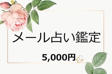 メール占い鑑定 霊感とオーラで深く鑑定、あなたの悩みに的確にアドバイスの画像