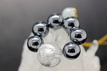 弁財天のご神縁を呼ぶ 白蛇彫刻水晶ストラップ｜金運・財運・健康運・無病息災・開運｜天然石パワーストーン通販 ジュ・オーヴ画像