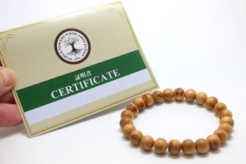 ヒマラヤ杉 健康 癒し 魔除けブレスレット 約9-9.5mm｜天然石パワーストーン通販 ジュ・オーヴ画像