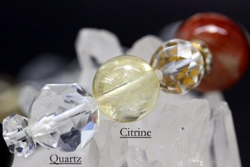 サンストーン×タイガーアイ 勝利・成功・金運ブレスレット 仕事運・商売繁盛・邪気払いのお守り画像