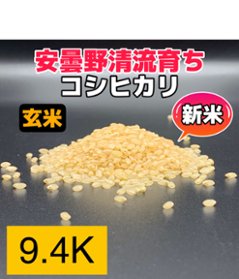 令和6年産・新米【コシヒカリ玄米9.4kg】安曇野産自家製　送料無料（北海道・九州・沖縄は送料有料）の画像