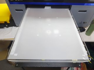 DTFプリント 熱転写フィルム オリジナル40×50cmサイズ シート5枚 エプソン EPSON SC-F2150 brother ブラザー ガーメントプリンター GTX オリジナルTシャツ作成 画像