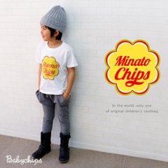 名入れ 名前入 半袖 Tシャツ [ チュッパチップス ] お誕生日 プレゼント アウトドア 好き こども服 キッズ ジュニア ベビー おそろい 兄弟 姉妹 リンク T お出掛の画像