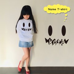 ハロウィン 仮装 長袖　Tシャツ 名入れ [ オバケ ] パーティー イベント こども服 キッズ ベビー かわいい 御祝い 記念 ギフト おしゃれ kids baby 80 90 100 オシャレ画像