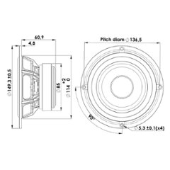 Scan-Speak Discovery 15W/8424G00（ペア）画像