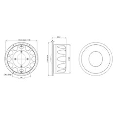 Scan-Speak Ellipticor D8404/552000（ペア）画像