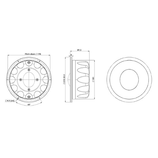 Scan-Speak Ellipticor D8404/552000（ペア）画像