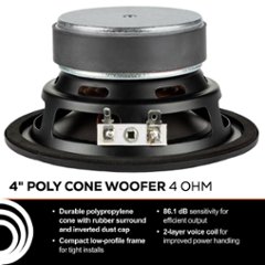 Dayton Audio PCS115-4　4インチ ポリコーン・ウーファー「4Ω」画像