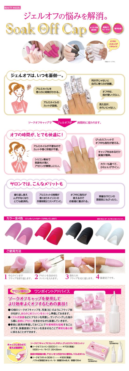 ソークオフキャップ(SCAP-2)画像