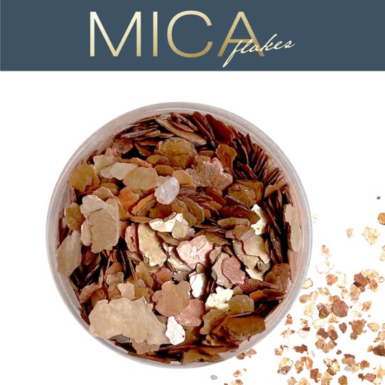 マイカフレーク ラスティゴールドMIX(MICA-2)画像