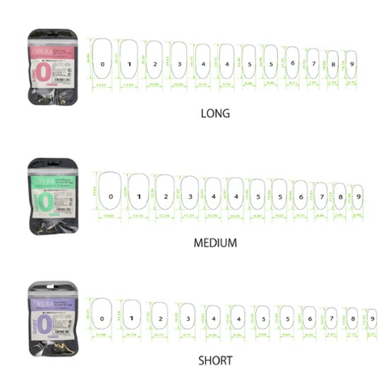 【サイズ別】オペラ ロング (OOL-x)画像