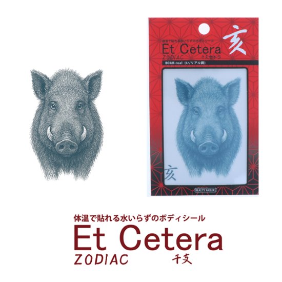 EtCetera干支セトラ 亥 BOAR-real（い/リアル調）画像