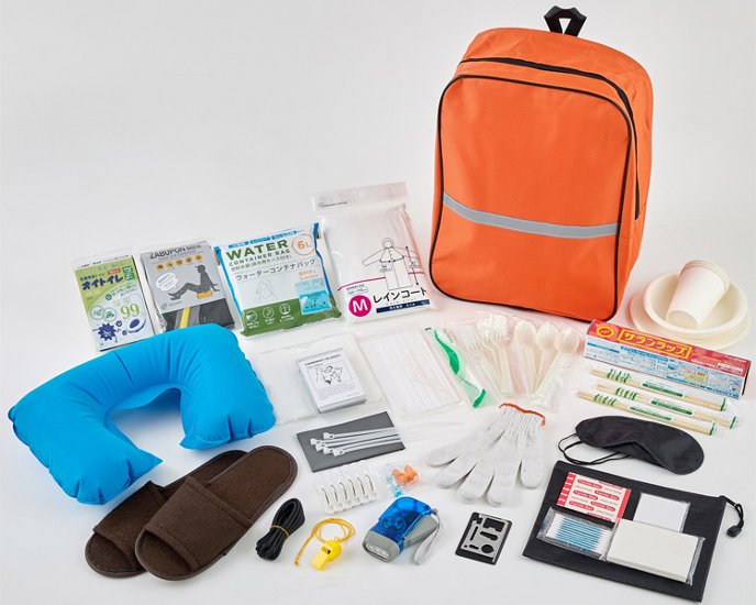 防災リュック33点セット / WPB-BRS-33画像