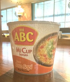 ABCカップラーメン（バソ味）/ Cup　ABC Baso画像