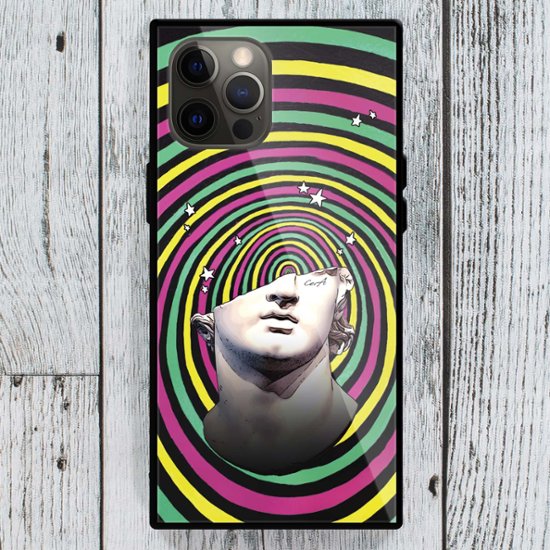 【iPhone Glass case】HeadAche画像