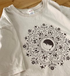 SALE！ねこの曼荼羅ビッグビッグシルエットT画像