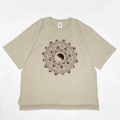 SALE！ねこの曼荼羅ビッグビッグシルエットT画像